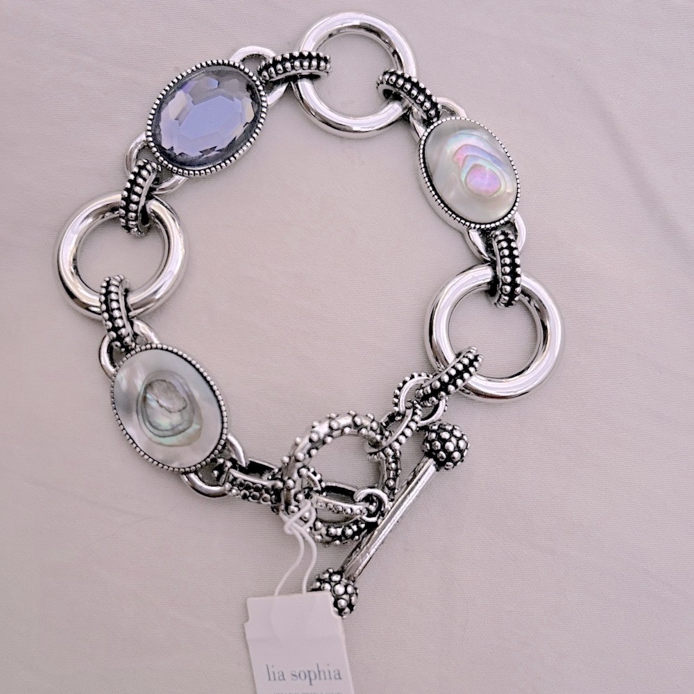 Lia Sophia Jewelry | Epiphany Abalone Bracelet - Picture 4 of 5